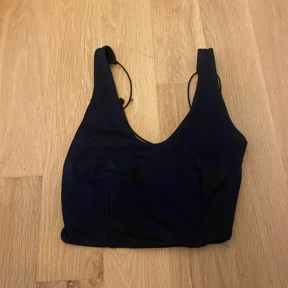 Free People Athletic black tank